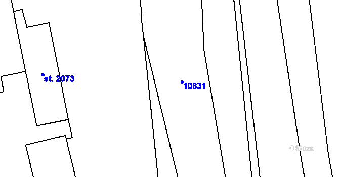 Parcela st. 5335/5 v KÚ Hrušovany nad Jevišovkou, Katastrální mapa