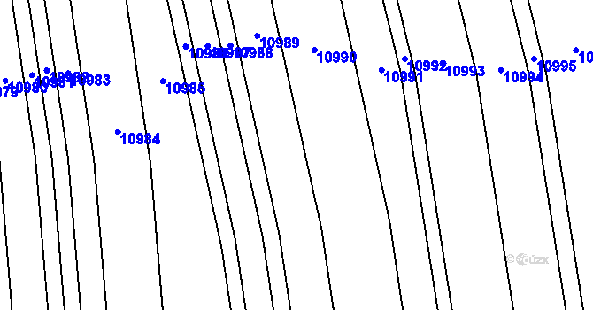 Parcela st. 5439 v KÚ Hrušovany nad Jevišovkou, Katastrální mapa