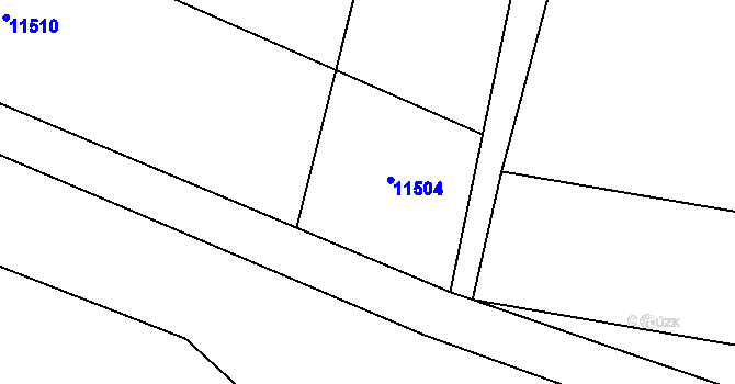 Parcela st. 4399/9 v KÚ Hrušovany nad Jevišovkou, Katastrální mapa
