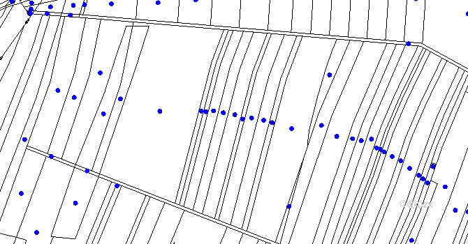Parcela st. 4944/1 v KÚ Hrušovany nad Jevišovkou, Katastrální mapa