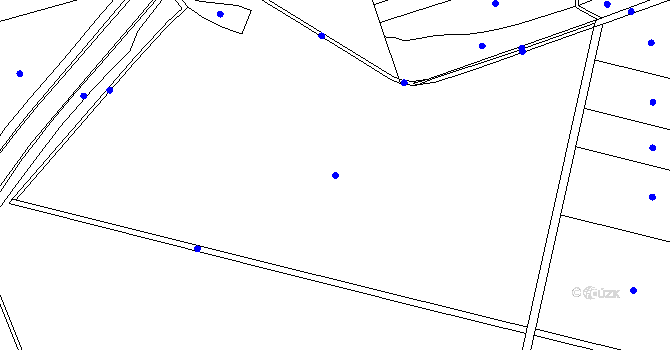 Parcela st. 2947/33 v KÚ Hulín, Katastrální mapa