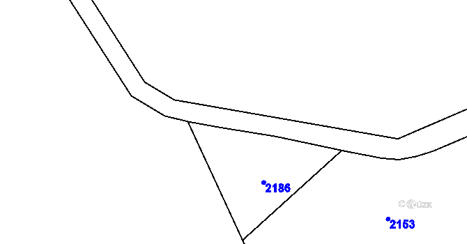 Parcela st. 426/6 v KÚ Hustířany, Katastrální mapa