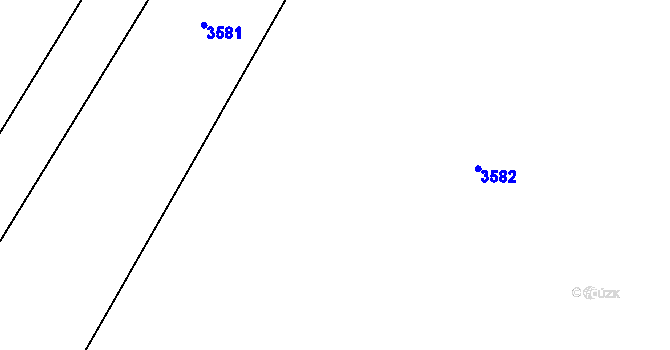 Parcela st. 3057/43 v KÚ Nové Hvězdlice, Katastrální mapa
