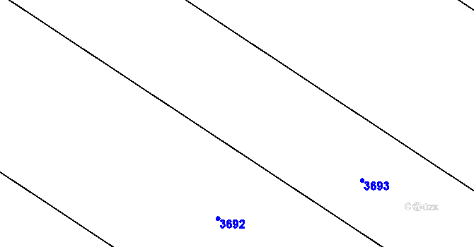 Parcela st. 3210/9 v KÚ Nové Hvězdlice, Katastrální mapa