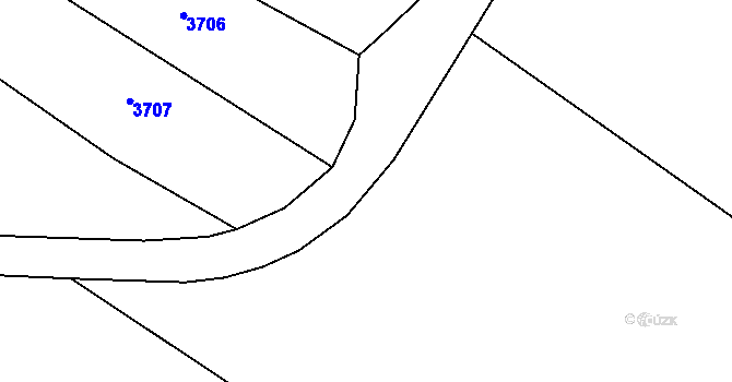 Parcela st. 3210/65 v KÚ Nové Hvězdlice, Katastrální mapa