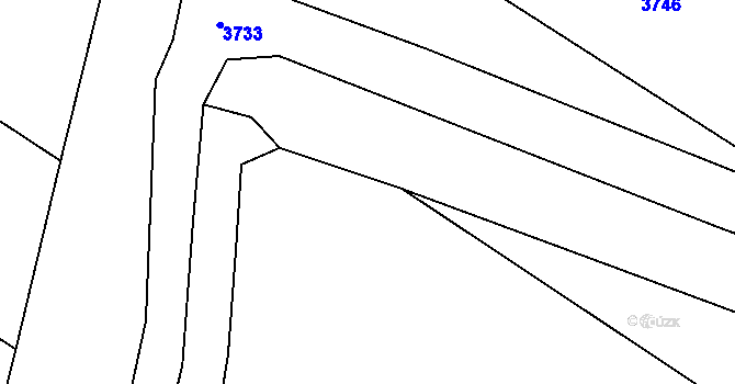 Parcela st. 3229/5 v KÚ Nové Hvězdlice, Katastrální mapa
