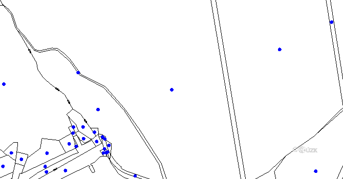 Parcela st. 441 v KÚ Hvozdec, Katastrální mapa
