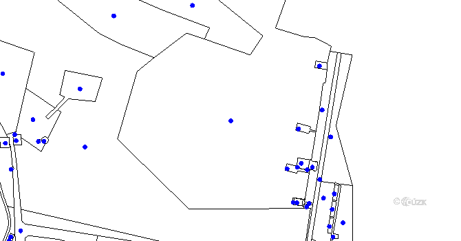 Parcela st. 400/4 v KÚ Vikletice, Katastrální mapa