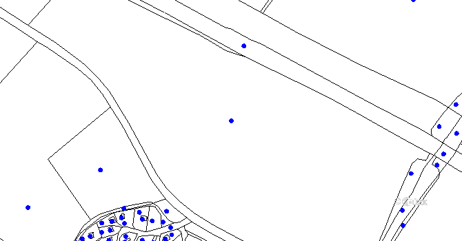 Parcela st. 194/1 v KÚ Skalka u Chebu, Katastrální mapa