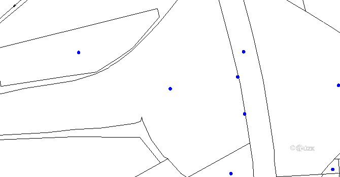 Parcela st. 657/11 v KÚ Cheb, Katastrální mapa