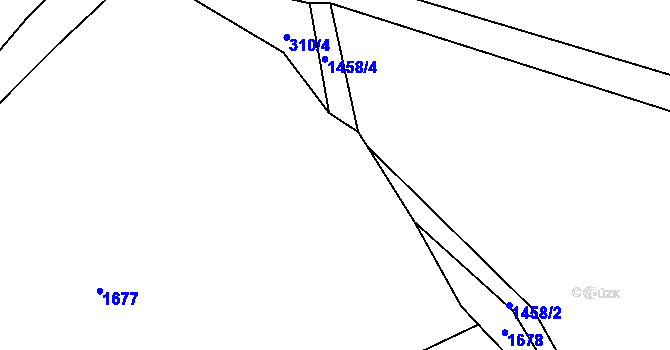Parcela st. 337/3 v KÚ Cheznovice, Katastrální mapa