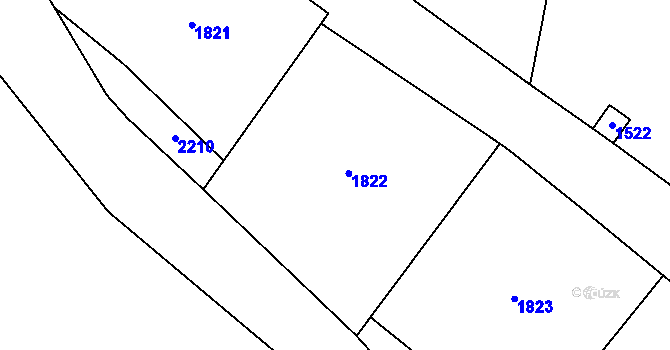 Parcela st. 137/4 v KÚ Cheznovice, Katastrální mapa
