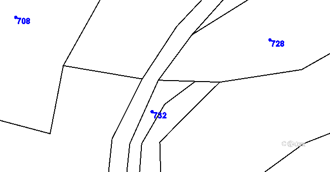 Parcela st. 121/24 v KÚ Babolky, Katastrální mapa