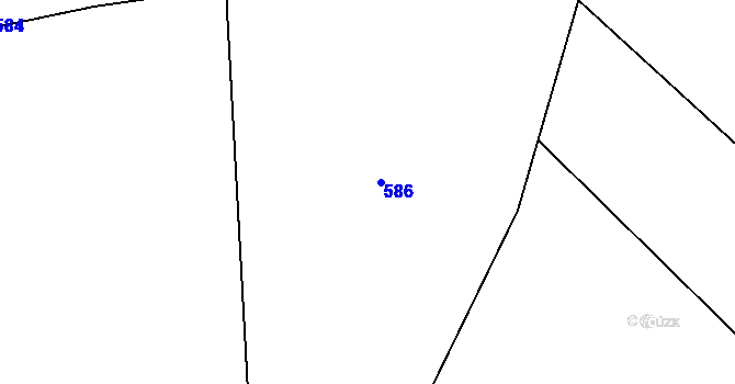Parcela st. 167/28 v KÚ Chlum u Letovic, Katastrální mapa