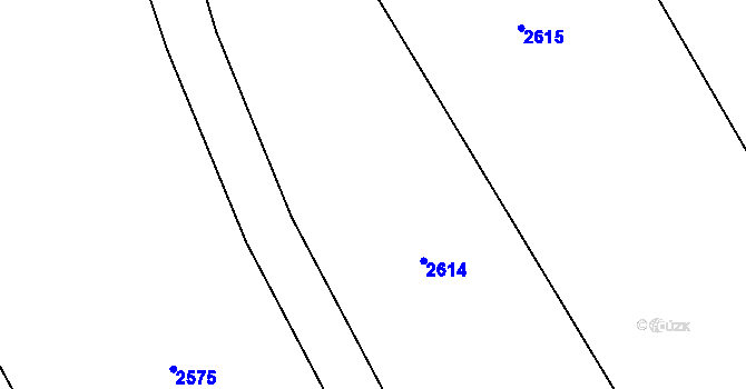 Parcela st. 147/1 v KÚ Chodov u Domažlic, Katastrální mapa