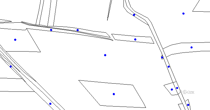 Parcela st. 2464/18 v KÚ Chodský Újezd, Katastrální mapa