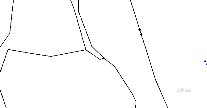 Parcela st. 52/2 v KÚ Chotčiny, Katastrální mapa