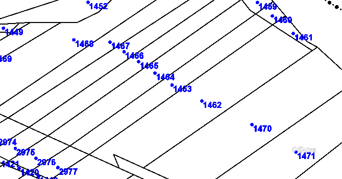 Parcela st. 416/13 v KÚ Chromeč, Katastrální mapa