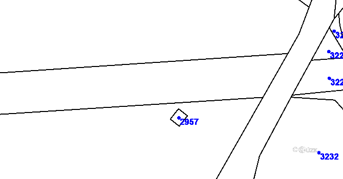 Parcela st. 624/2 v KÚ Chromeč, Katastrální mapa