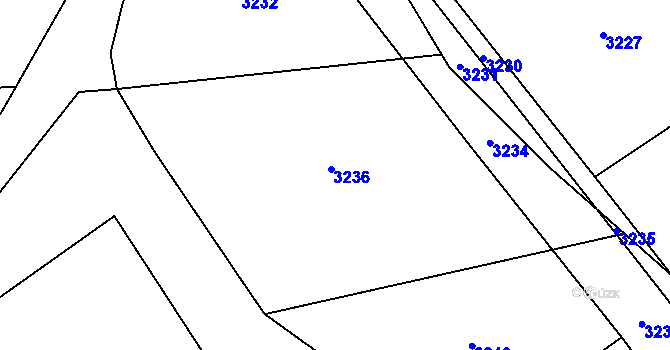 Parcela st. 640/2 v KÚ Chromeč, Katastrální mapa