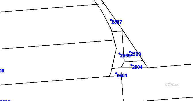 Parcela st. 684/3 v KÚ Chromeč, Katastrální mapa