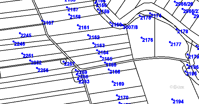 Parcela st. 930 v KÚ Chromeč, Katastrální mapa