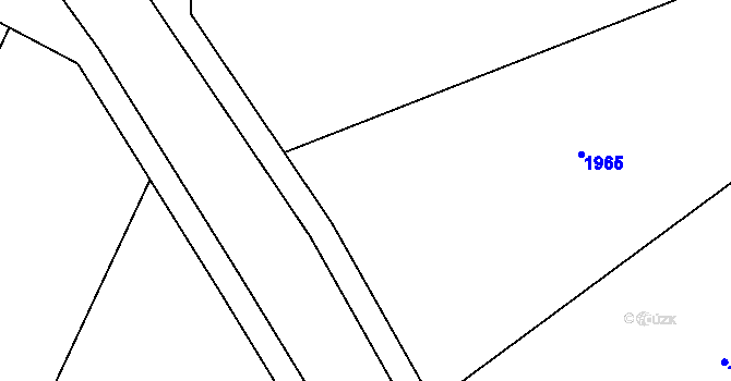 Parcela st. 118/36 v KÚ Chromeč, Katastrální mapa