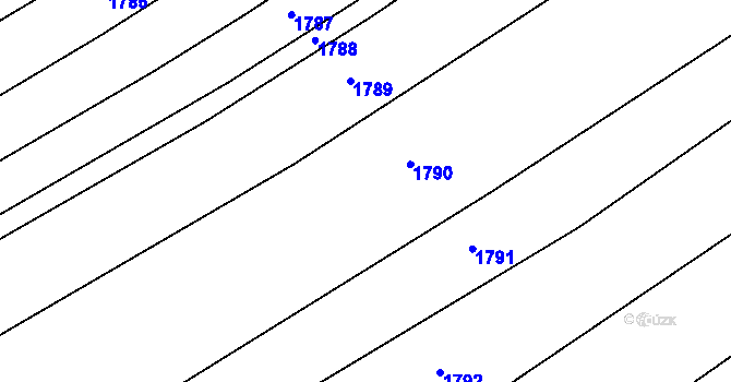 Parcela st. 314/10 v KÚ Chromeč, Katastrální mapa
