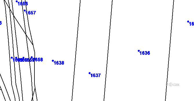 Parcela st. 368/2 v KÚ Chromeč, Katastrální mapa