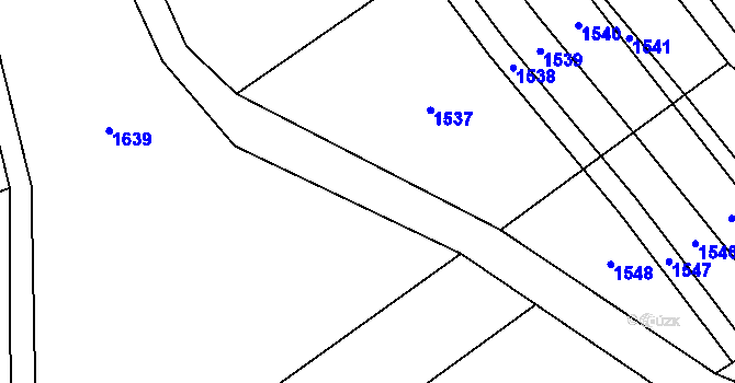 Parcela st. 474/2 v KÚ Chromeč, Katastrální mapa