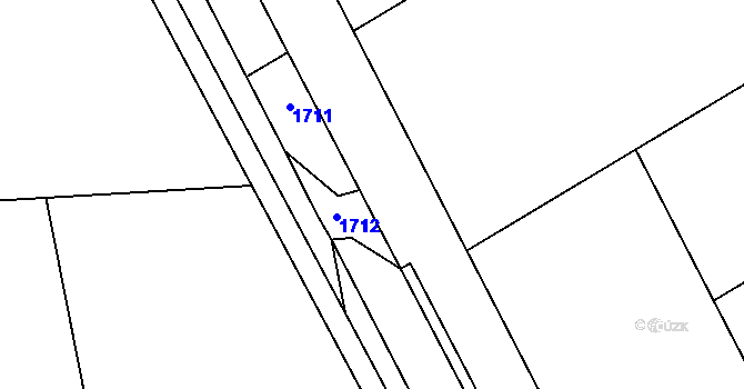 Parcela st. 474/4 v KÚ Chromeč, Katastrální mapa