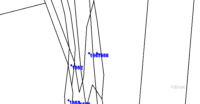 Parcela st. 474/40 v KÚ Chromeč, Katastrální mapa