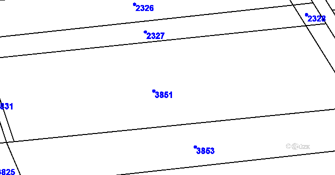 Parcela st. 978/18 v KÚ Chromeč, Katastrální mapa