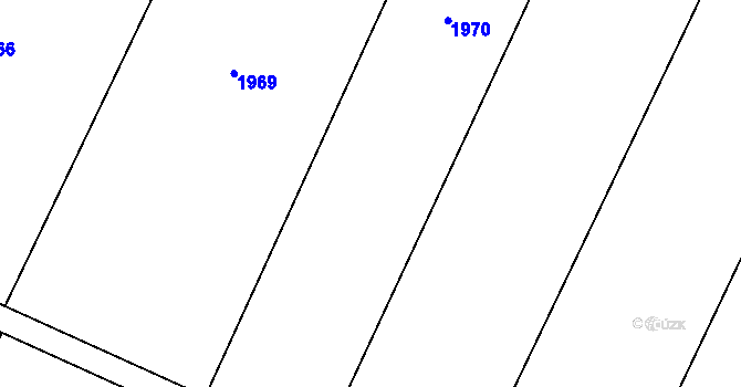 Parcela st. 1163/26 v KÚ Chromeč, Katastrální mapa