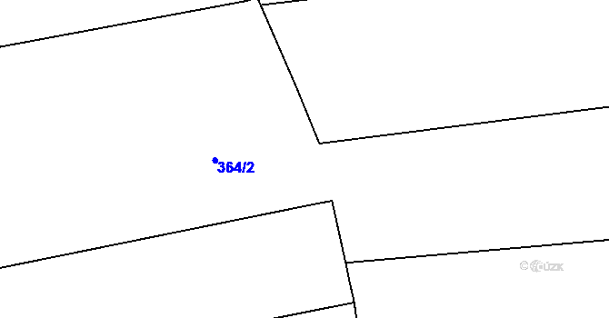 Parcela st. 334/18 v KÚ Chroustov, Katastrální mapa