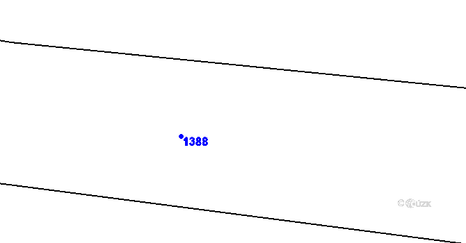 Parcela st. 664/17 v KÚ Chvalešovice, Katastrální mapa
