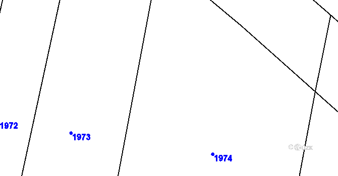 Parcela st. 815/70 v KÚ Chvalešovice, Katastrální mapa