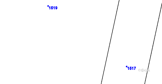 Parcela st. 856/14 v KÚ Chvalešovice, Katastrální mapa