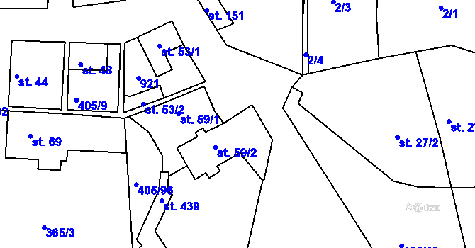 Parcela st. 468/28 v KÚ Zlončice, Katastrální mapa