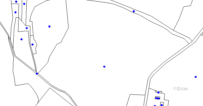 Parcela st. 151/1 v KÚ Radotín u Chyší, Katastrální mapa