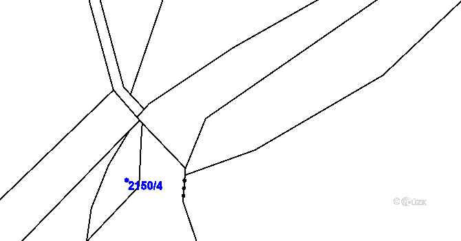 Parcela st. 2024/8 v KÚ Ivaň, Katastrální mapa