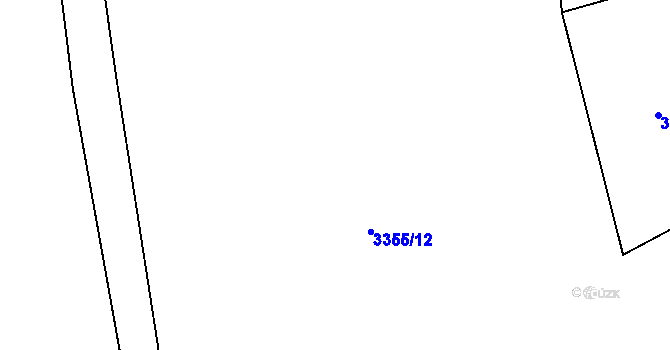 Parcela st. 3355/11 v KÚ Jablunkov, Katastrální mapa