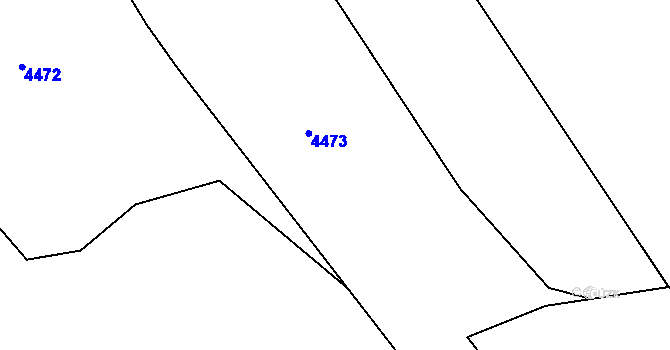 Parcela st. 2253/2 v KÚ Holašovice, Katastrální mapa