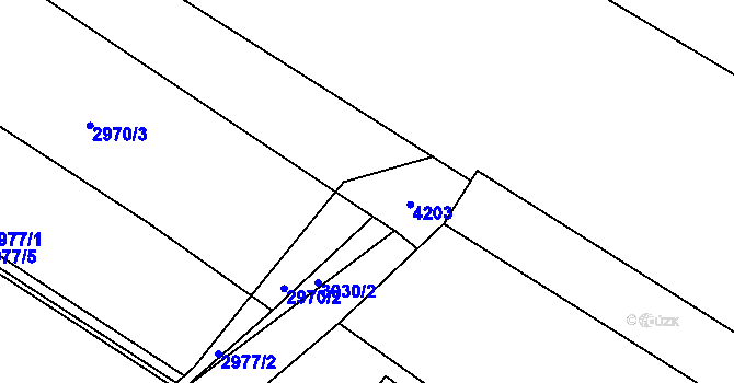 Parcela st. 2734/6 v KÚ Holašovice, Katastrální mapa