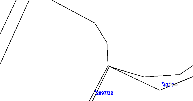 Parcela st. 3095/22 v KÚ Holašovice, Katastrální mapa