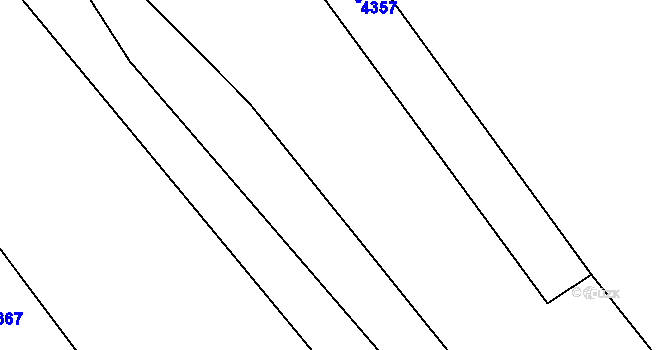 Parcela st. 3287/19 v KÚ Holašovice, Katastrální mapa
