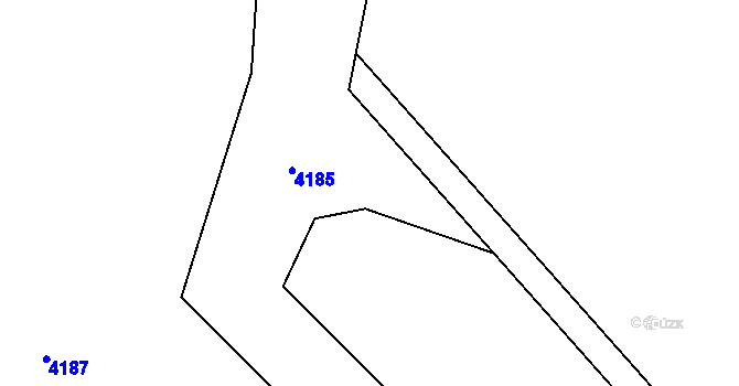 Parcela st. 3729/2 v KÚ Holašovice, Katastrální mapa