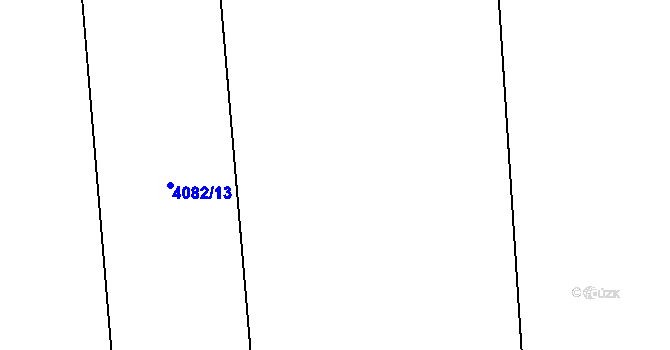 Parcela st. 4082/15 v KÚ Jaroměř, Katastrální mapa
