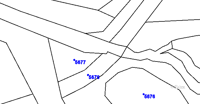 Parcela st. 2750/138 v KÚ Jaroměřice, Katastrální mapa