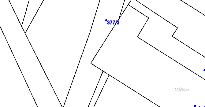 Parcela st. 187/3 v KÚ Jarpice, Katastrální mapa